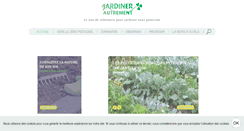 Desktop Screenshot of jardiner-autrement.fr